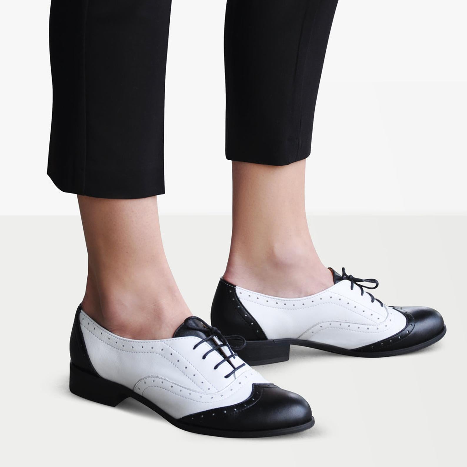 Spectator shoes womens by Julia Bo | Custom & Boots - Julia Bo - Women's Oxfords